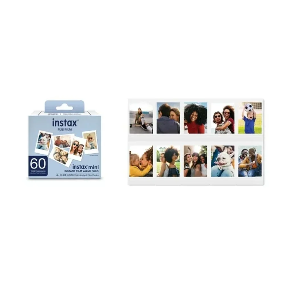 Fujifilm Instax Mini Instant Film, 60 Exposures